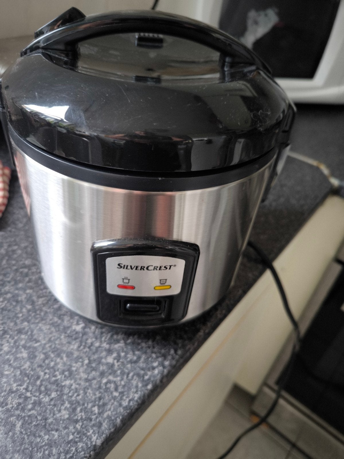 SilverCrest Rijstkoker met stoomfunctie, Witgoed en Apparatuur, Rijstkokers, Ophalen, Zo goed als nieuw