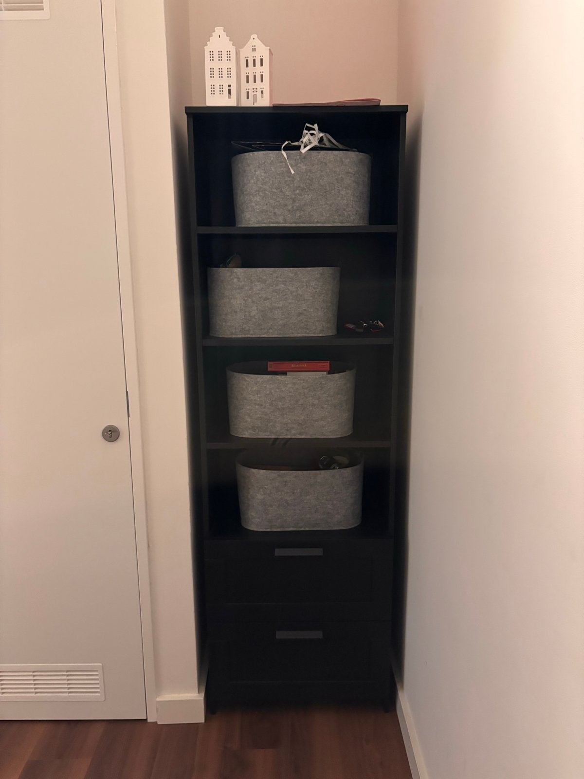IKEA BRIMNES Boekenkast - Moet zsm weg!, Ophalen, Gebruikt, 50 tot 100 cm, Met lade(s)