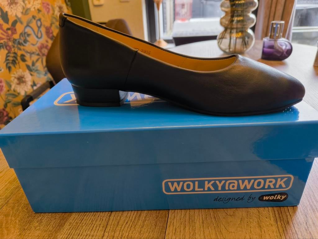 Wolky work pumps maat 39,5 - Nieuw in doos, Kleding | Dames, Schoenen, Zwart, Nieuw, Ophalen of Verzenden, Wolky