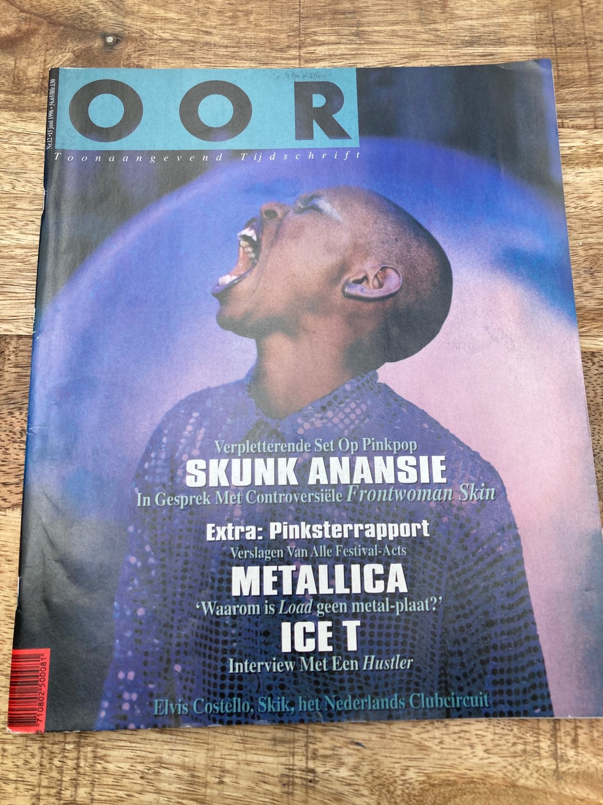 OOR 1996 Skunk Anansie ICE T Metallica SKIK Jackson Browne, Ophalen of Verzenden, Zo goed als nieuw, Muziek, Film of Tv