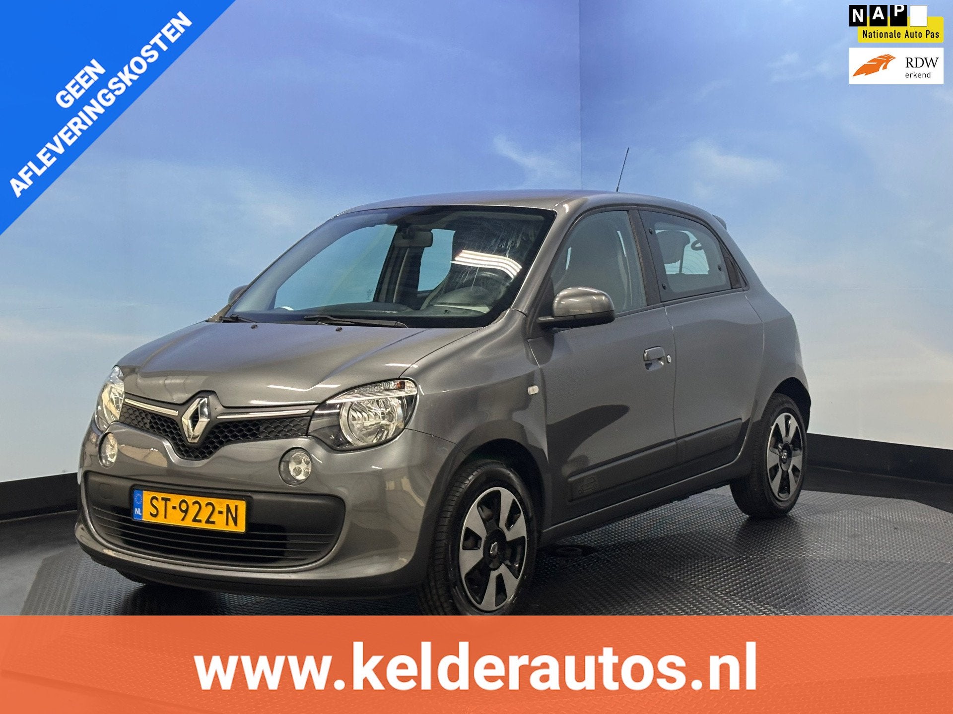 Renault Twingo 1.0 SCe Authentique Airco, Gebruikt, Euro 6, 840 kg, 4 stoelen