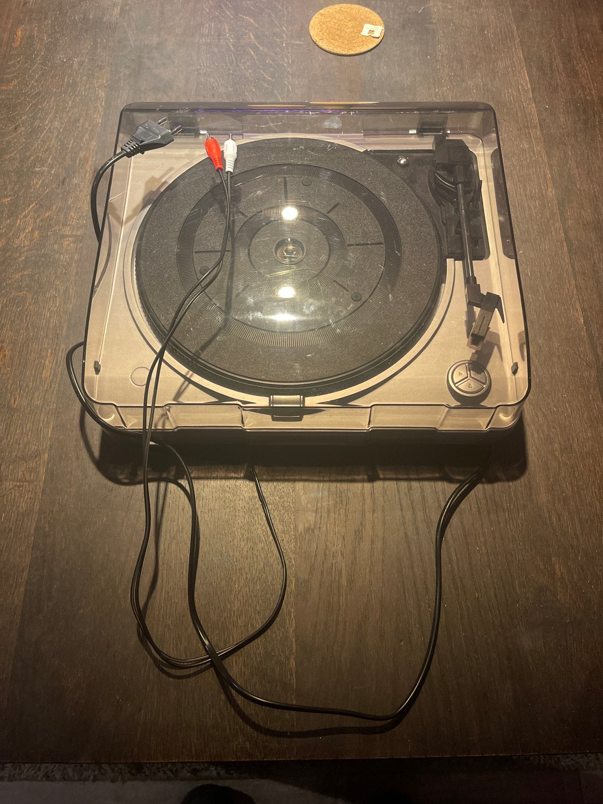 Zolid Platenspeler met naald en ingebouwde speaker, Overige merken, Ophalen of Verzenden, Zo goed als nieuw, USB-aansluiting