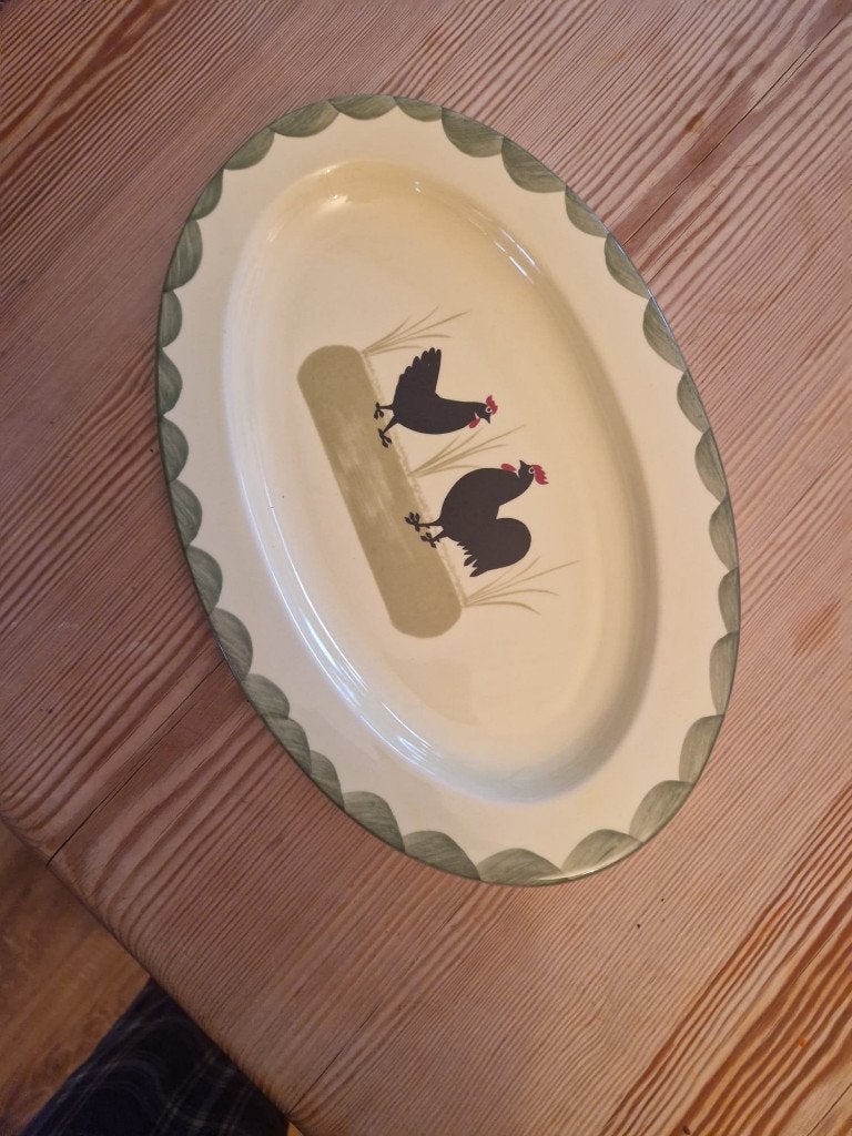 zeller kip en haan servies, Ophalen, Zo goed als nieuw, Overige stijlen