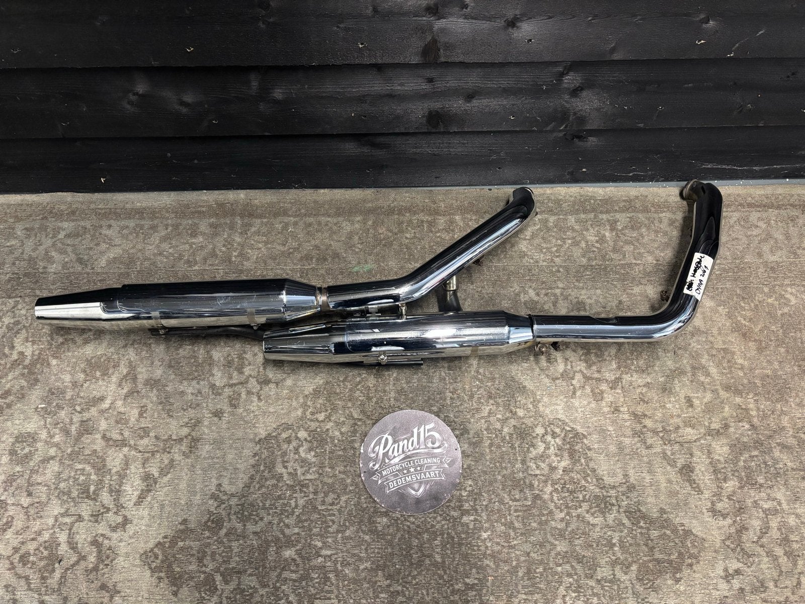Uitlaat set Dyna - Origineel Harley-Davidson, Ophalen, Gebruikt