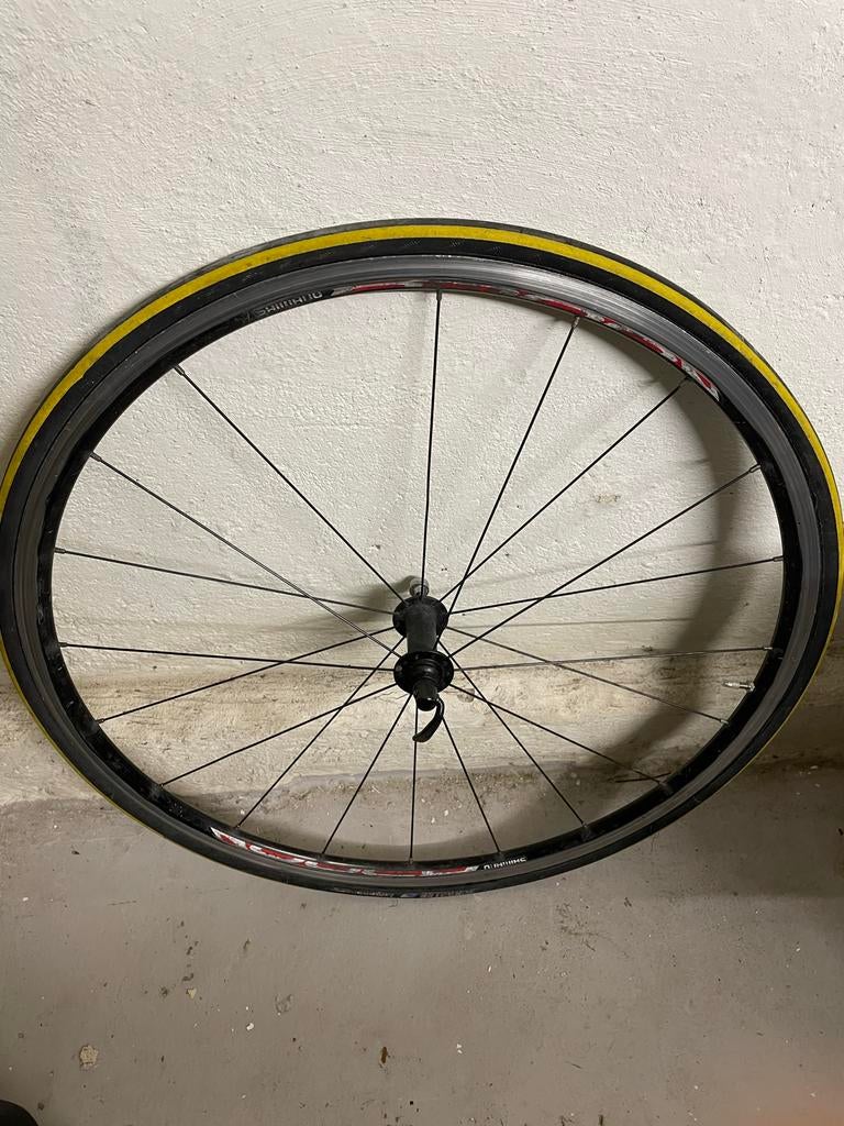 Shimano Wiel met Band - Gebruikt, Wiel, Gebruikt, Ophalen of Verzenden, Aluminium