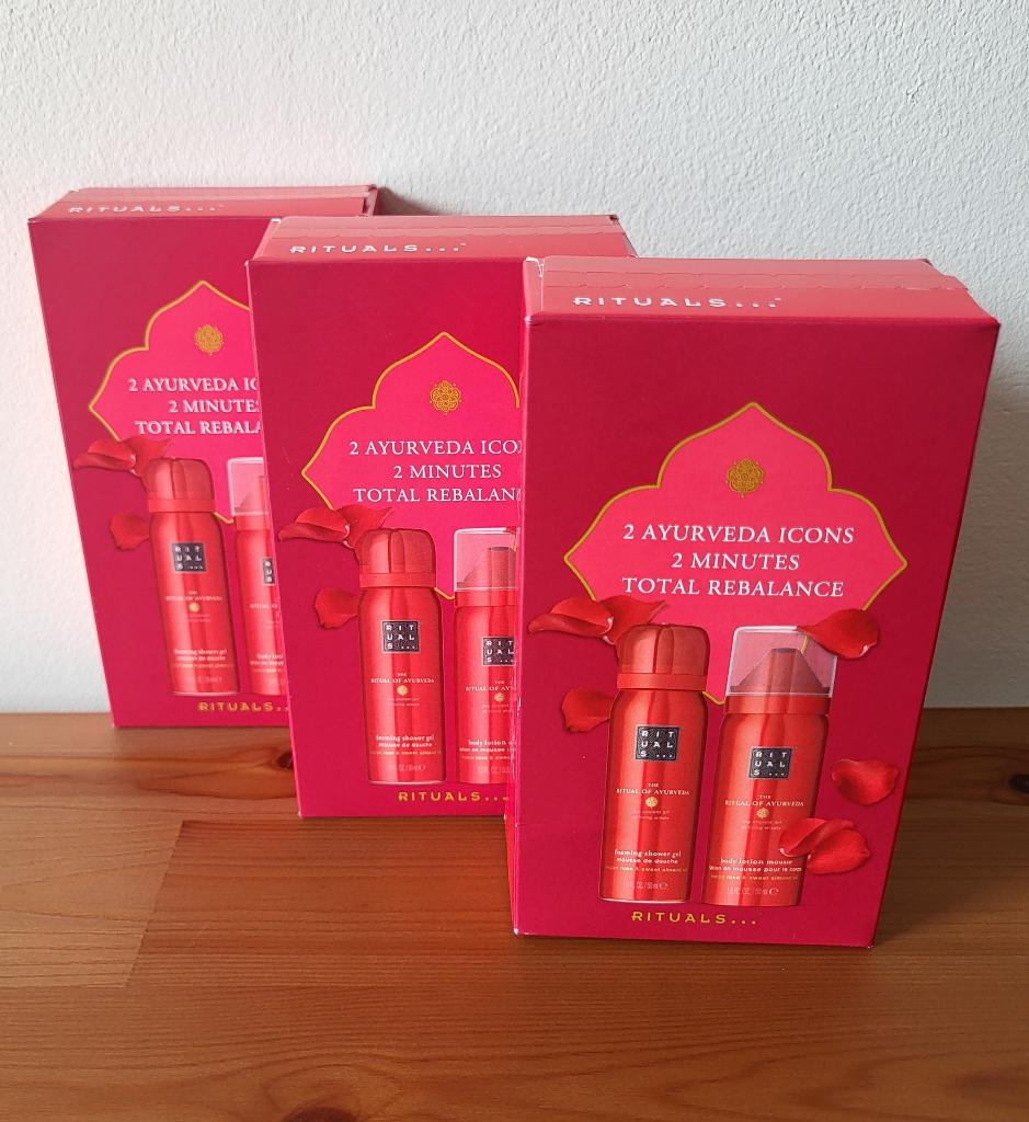 Rituals of Ayurveda - Total Rebalance Set - Nieuw, Ophalen of Verzenden, Nieuw, Bad & Douche