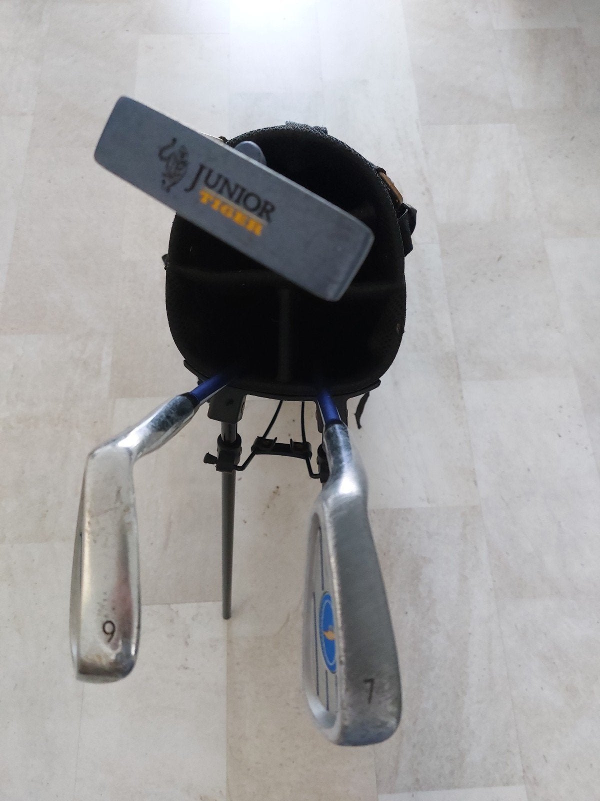 Kinder golfset linkshandig - Junior Tiger Plus, Ophalen of Verzenden, Gebruikt, Set, Overige merken