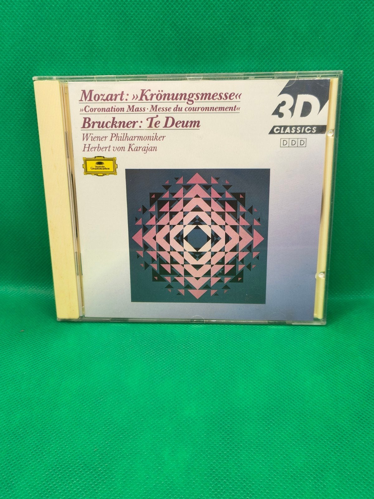 Mozart krönungsmesse Bruckner: te deum cd, Ophalen of Verzenden, Classicisme, Zo goed als nieuw