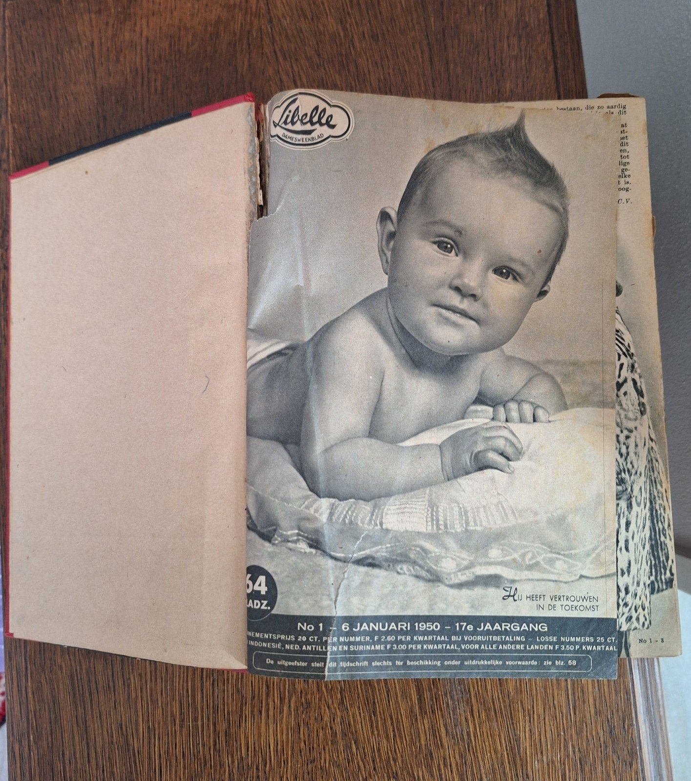 Libelle Jaargang 1950 - gebonden, Ophalen of Verzenden, Gelezen, Damesbladen