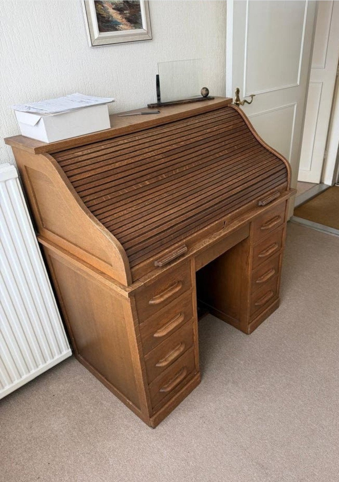 Antiek Eiken Bureau ophalen Aalden, Ophalen