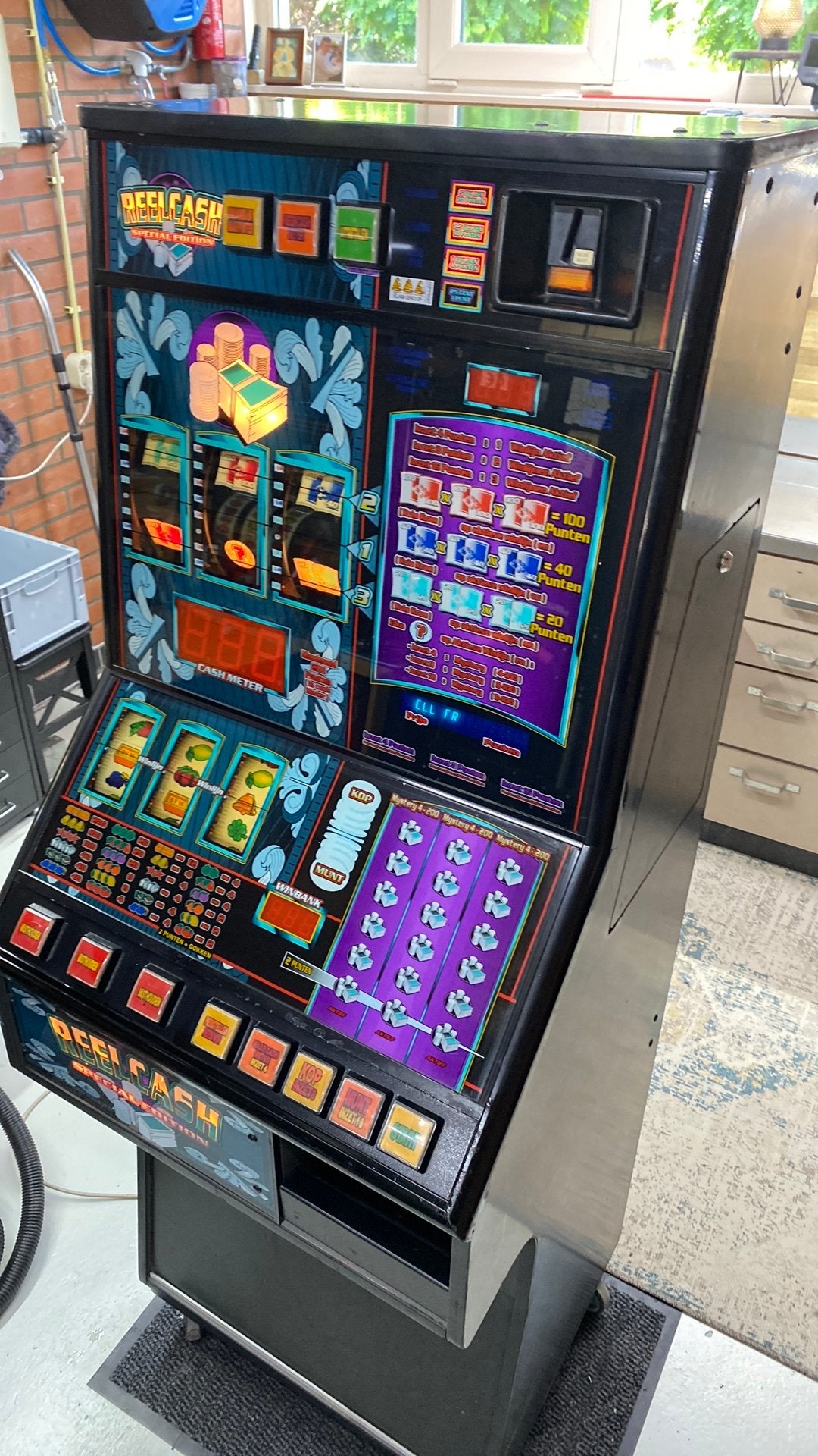 Nette Reel Cash op euro’s €450,-, Verzamelen, Automaten | Gokkasten en Fruitautomaten, Euro, Ophalen, Zo goed als nieuw
