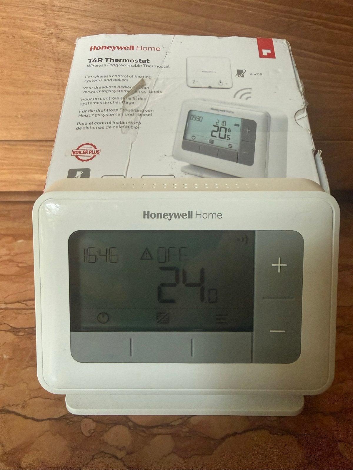 Honeywell Home T4R draadloze Thermostaat - Z.G.A.N., Ophalen, Zo goed als nieuw