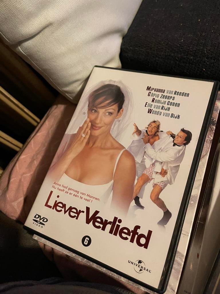 Liever Verliefd DVD - Romantische Komedie, Vanaf 6 jaar, Ophalen of Verzenden, Gebruikt, Overige genres