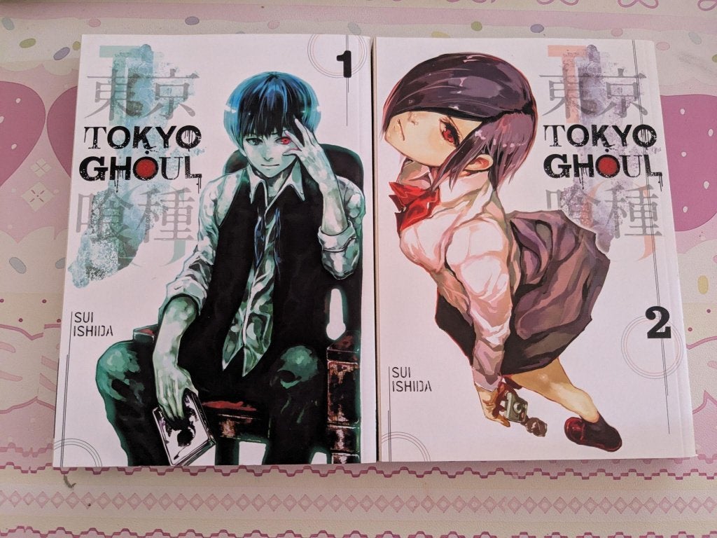 Tokyo Ghoul Volume 1&2, Boeken, Ophalen, Sui Ishida, Zo goed als nieuw, Japan (Manga)