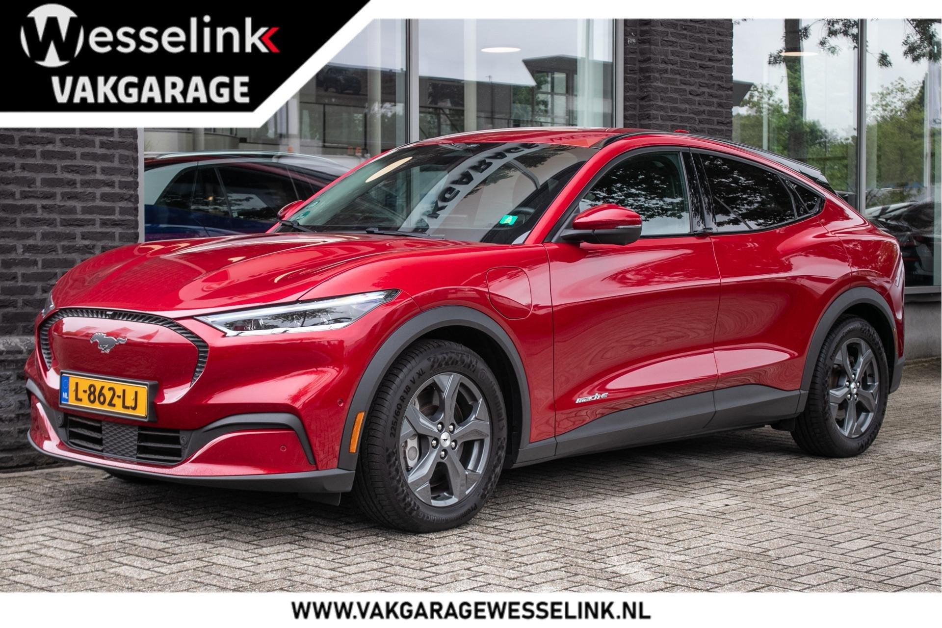 Ford Mustang Mach-E RWD 75 kWh | SOH 93% | Adapt Cruise | Le, Auto's, Stof, Gebruikt, 31 min, 75 kWh