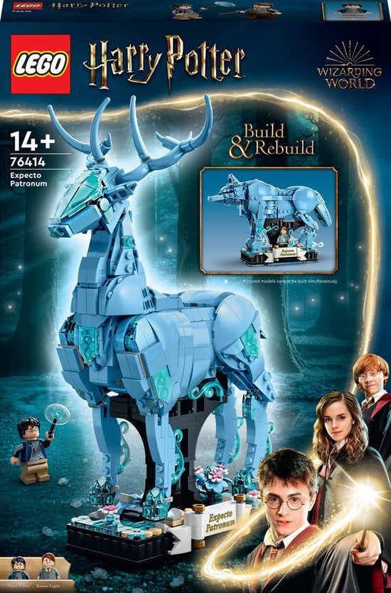 Lego Harry Potter Lego Expecto Patronum, 2 in 1,, Ophalen of Verzenden, Gebruikt, Overige typen