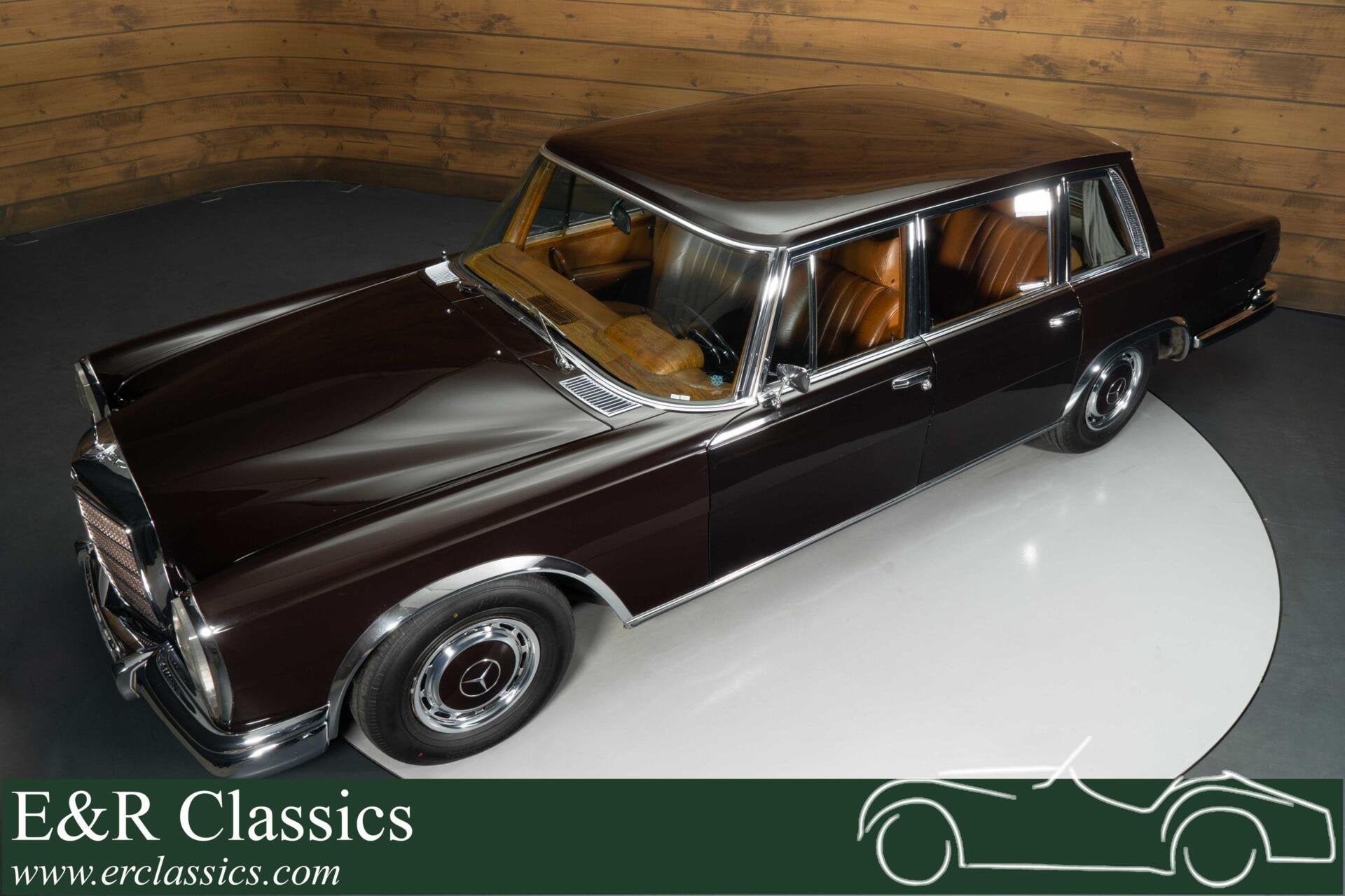 Mercedes 600 Sedan | 1967, Auto's, Oldtimers, Achterwielaandrijving, Bruin, 4 stoelen, Sedan