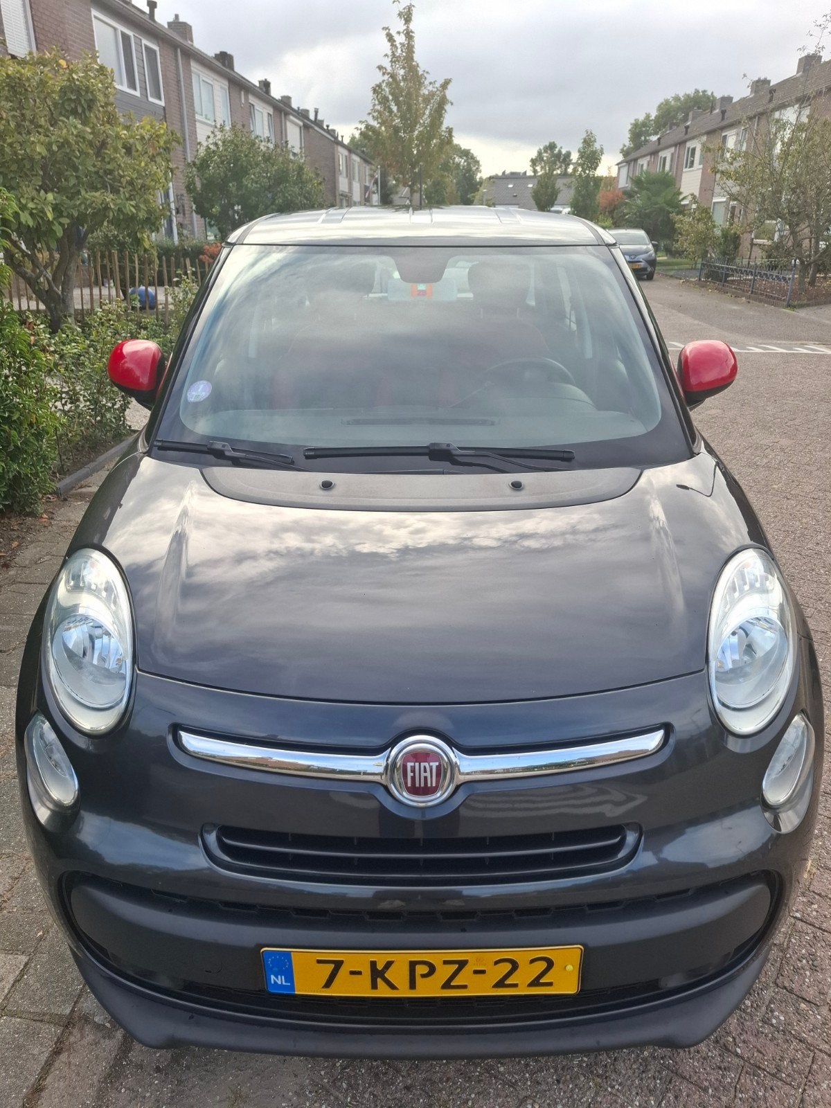 Fiat 500L 0.9 Twinair 2013 Grijs, Origineel Nederlands, Handgeschakeld, Particulier, 1000 kg