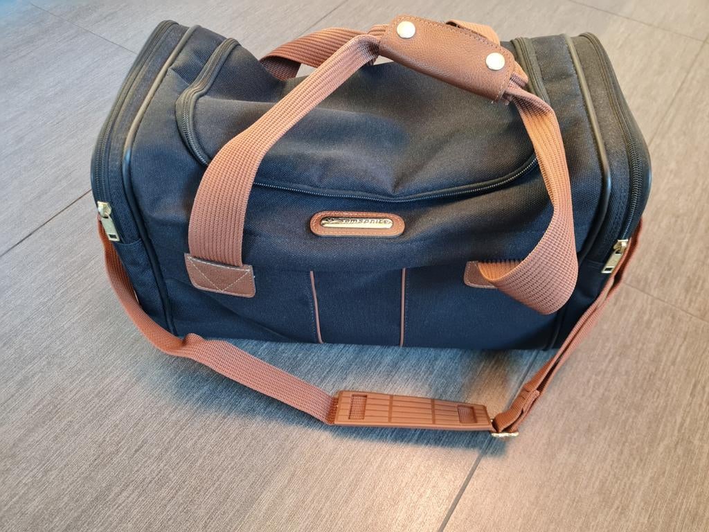 Samsonite weekendtas, Ophalen, 40 tot 60 cm, 20 tot 30 cm, Zwart
