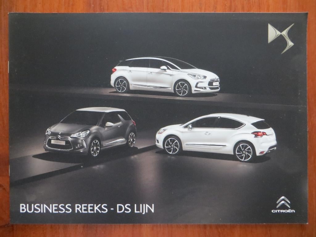 Citroën Business Reeks DS lijn (jan. 2014) DS3, DS4, DS5, Ophalen of Verzenden, Nieuw, Citroën