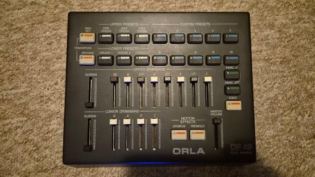 ORLA Flute Expander DE49 (Hammond module), Overige merken, Midi-aansluiting, Zo goed als nieuw, Overige aantallen