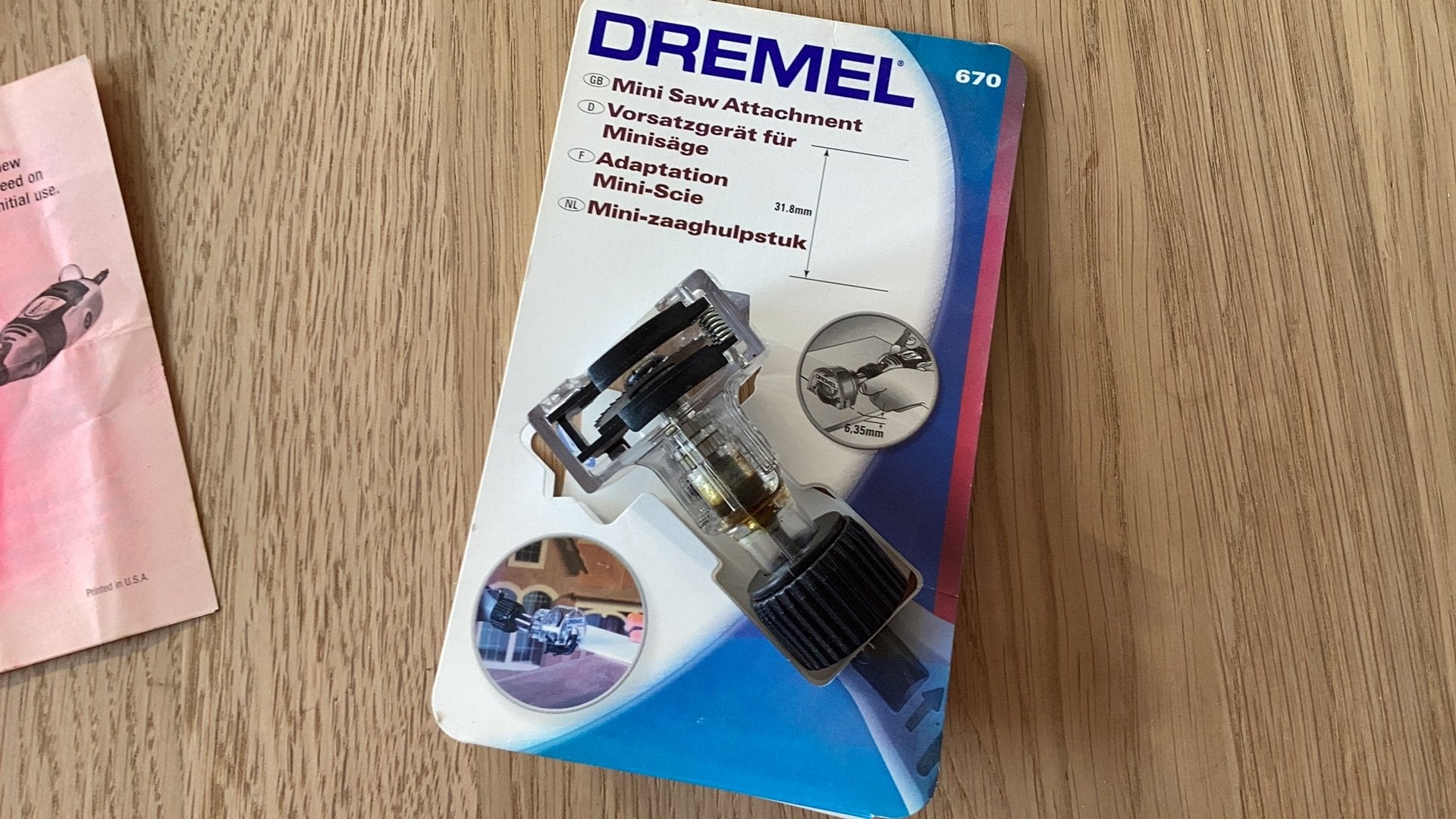 Dremel mini zaaghulpstuk, Ophalen of Verzenden, Zo goed als nieuw