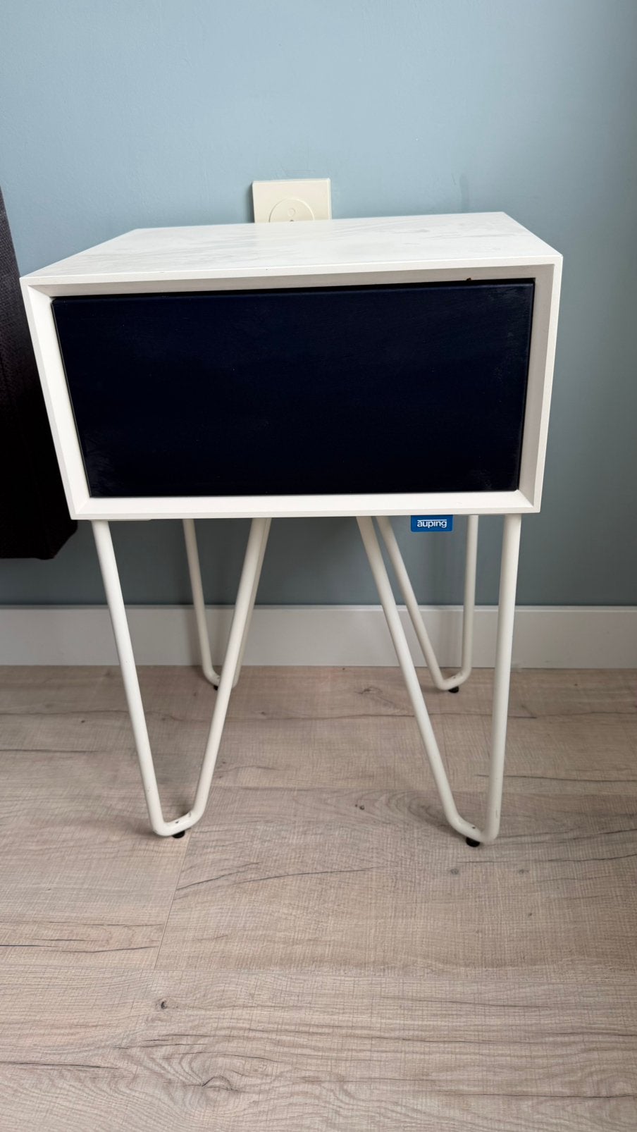 Twee Auping Pixel nachtkastjes in nette staat, Ophalen of Verzenden, Zo goed als nieuw, Minder dan 45 cm