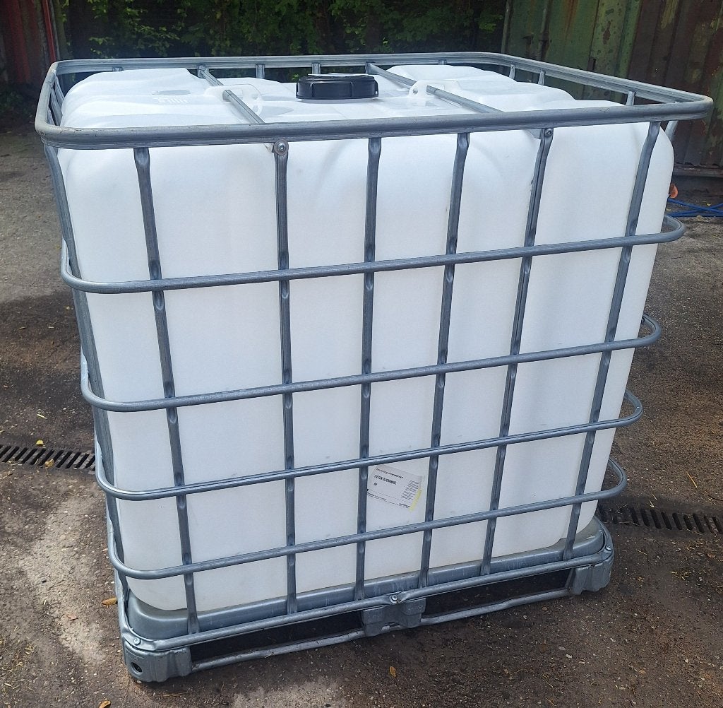 IBC container 1000 liter, regenton, Tuin en Terras, Regentonnen, Ophalen, Kunststof, Met kraantje, 150 liter of meer