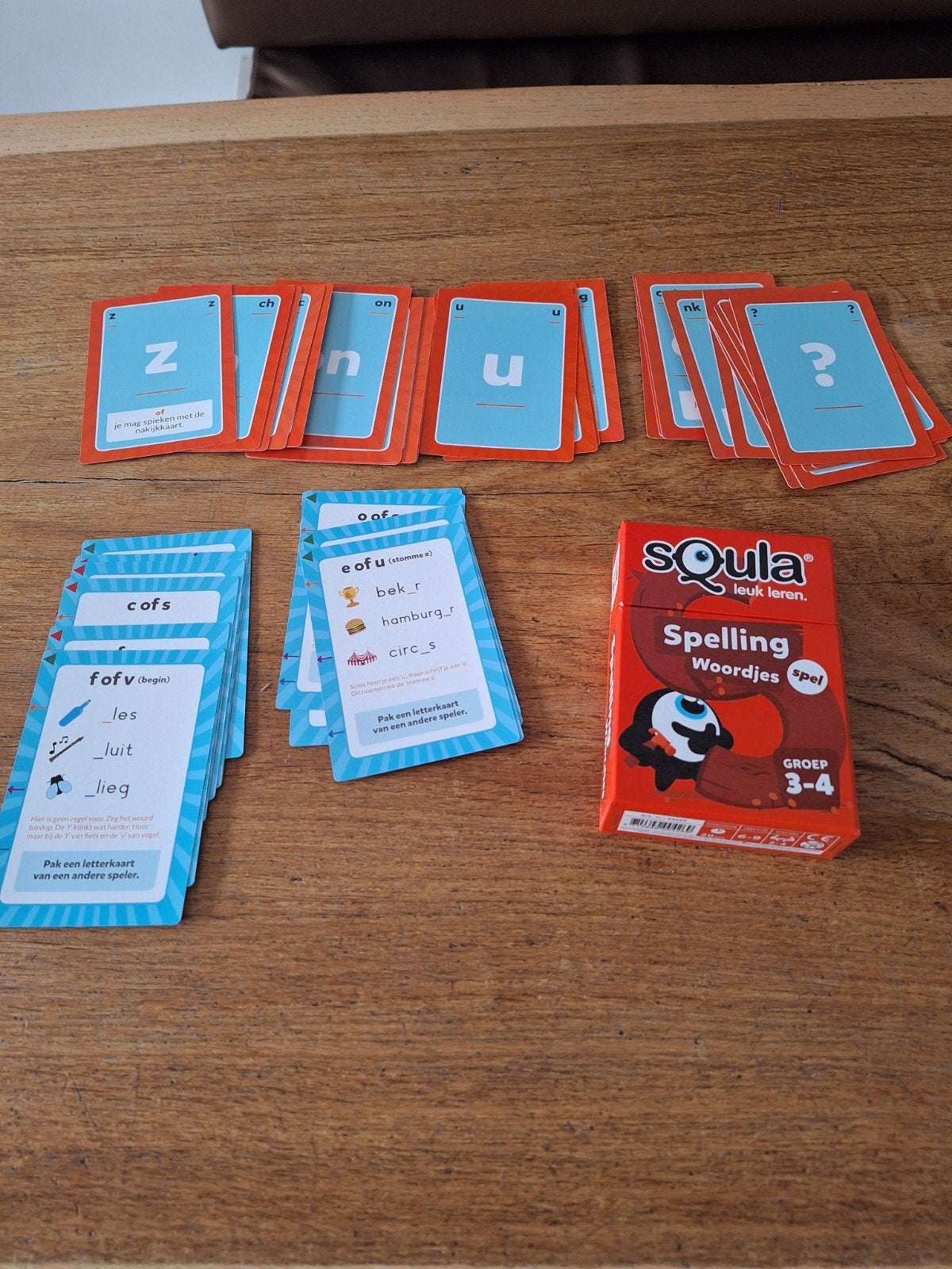 Squla Flits Quiz Groep 1-3 & Spelling Woordjes Groep 3-4, Een of twee spelers, Ophalen, Zo goed als nieuw, Identity Games International BV