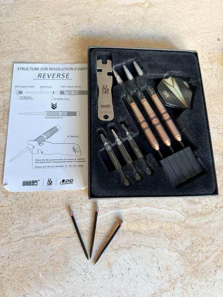 One80 R2 Re-verse Darts 24G - Nieuwstaat, Ophalen of Verzenden, Nieuw, Pijlen