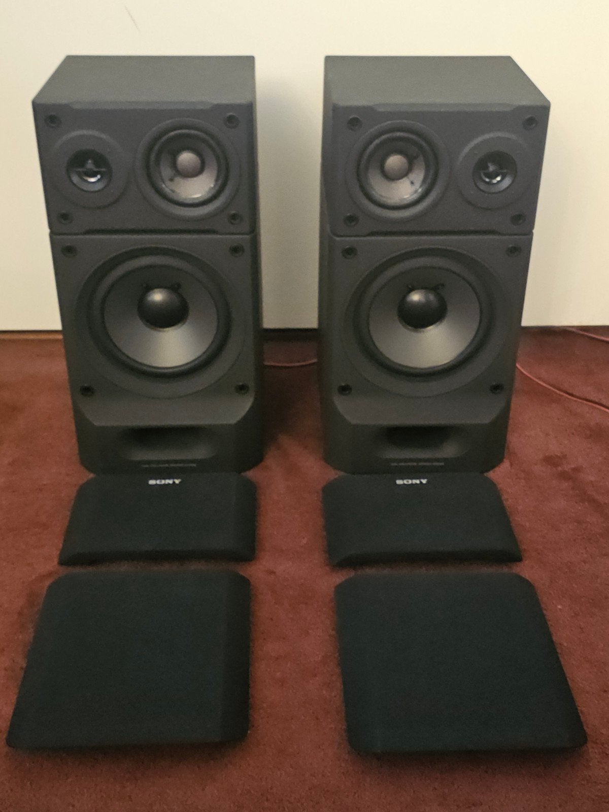 Sony boxen 3-weg 70watt  SSH-3600 i.z.g.st., Audio, Tv en Foto, Luidsprekers, Speakerset, Ophalen of Verzenden, Zo goed als nieuw