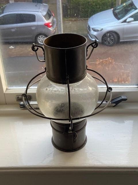Oude Scheepslamp, Antiek en Kunst, Antiek | Lampen, Ophalen