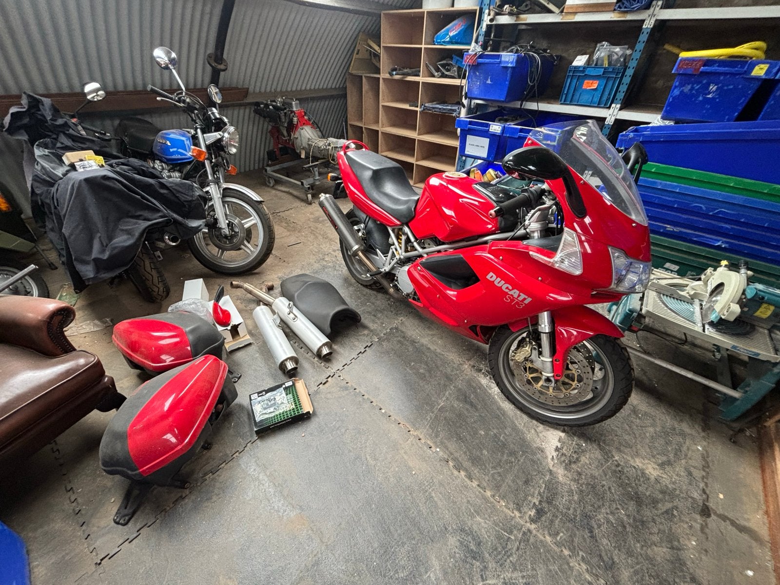 Ducati ST3 2007 - Goed onderhouden toermotor, Motoren, 2 cilinders, Gebruikt, Particulier, Toermotor