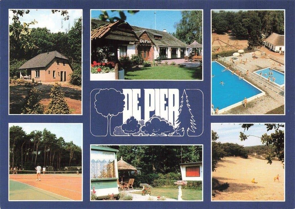 Uden, Bungalowpark-Camping De Pier, Ophalen of Verzenden, 1980 tot heden, Gelopen, Noord-Brabant