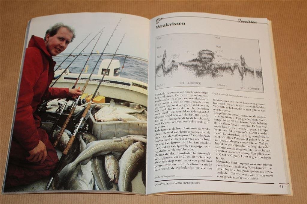 Zeevissen. Sportvissers Magazine Praktijkboek, Boeken, Ophalen of Verzenden, Gelezen, Watersport en Hengelsport