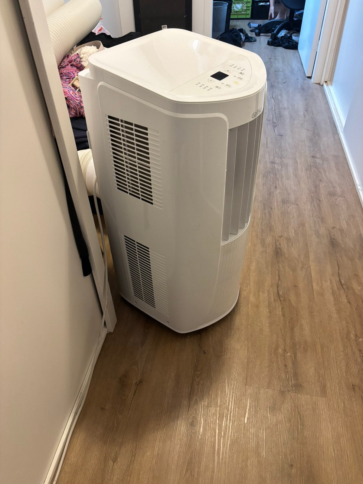 Mobile Airco daistu met afstandsbediening, Witgoed en Apparatuur, Airco's, Ophalen, Minder dan 60 m³, 3 snelheden of meer, Zo goed als nieuw