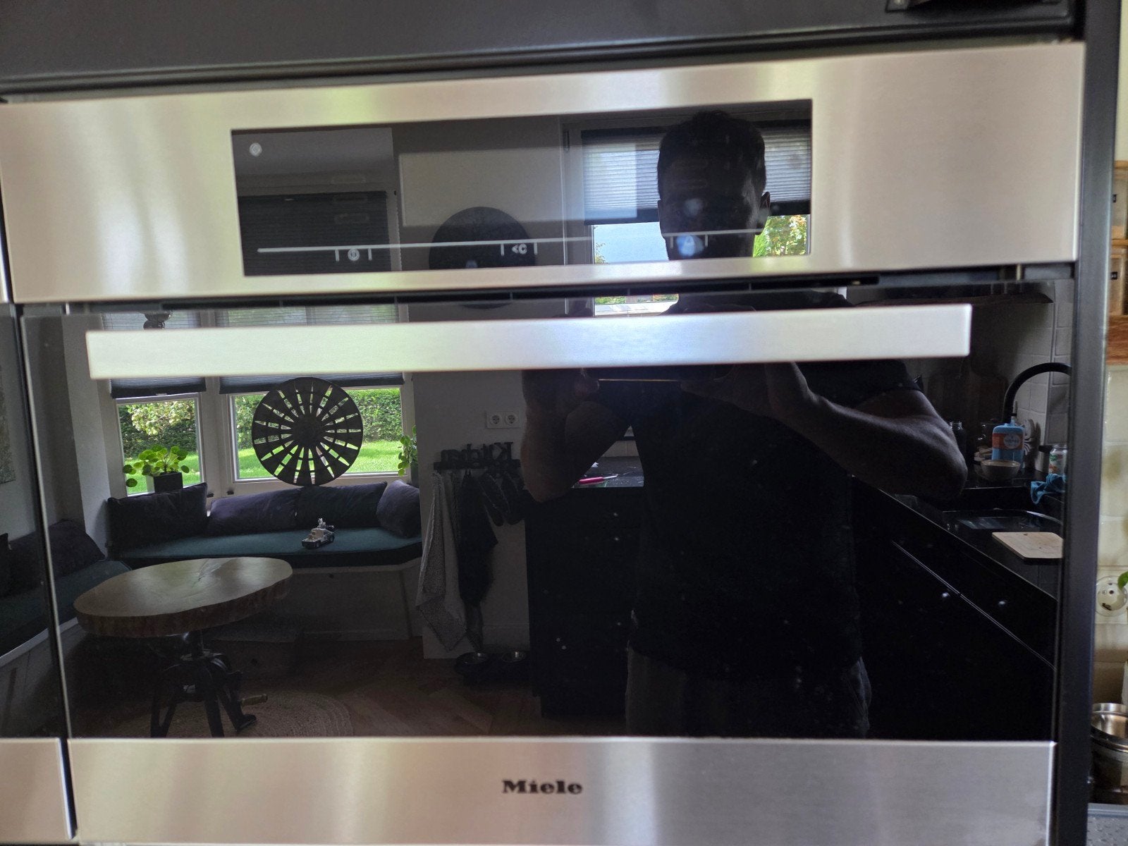Miele stoomoven in bijna nieuwstaat!, Ophalen, Zo goed als nieuw, Overige modellen