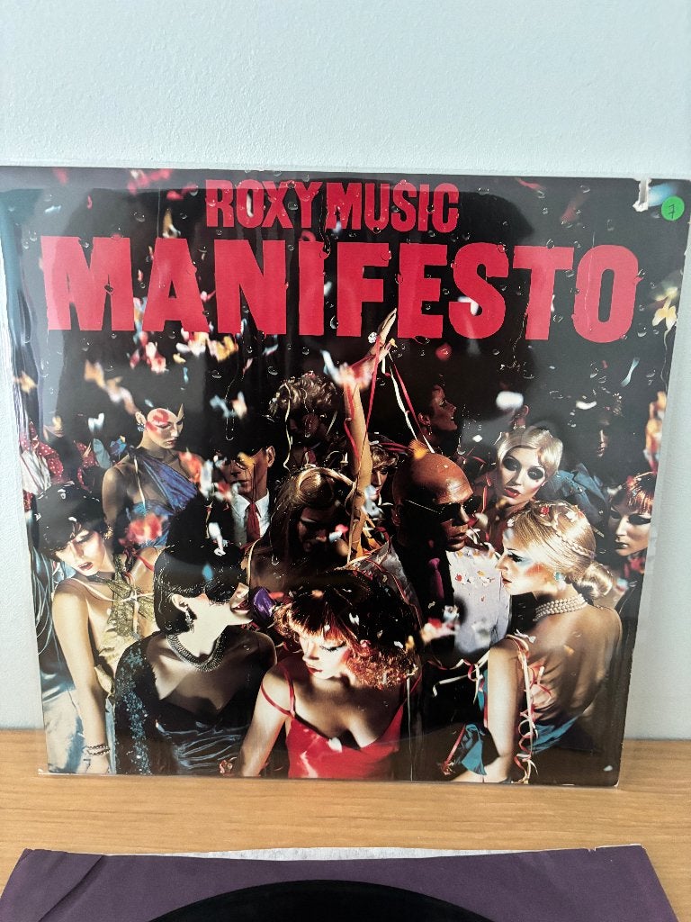 LP - Roxy music - Manifesto, LP, Gebruikt, Ophalen of Verzenden, 12 inch