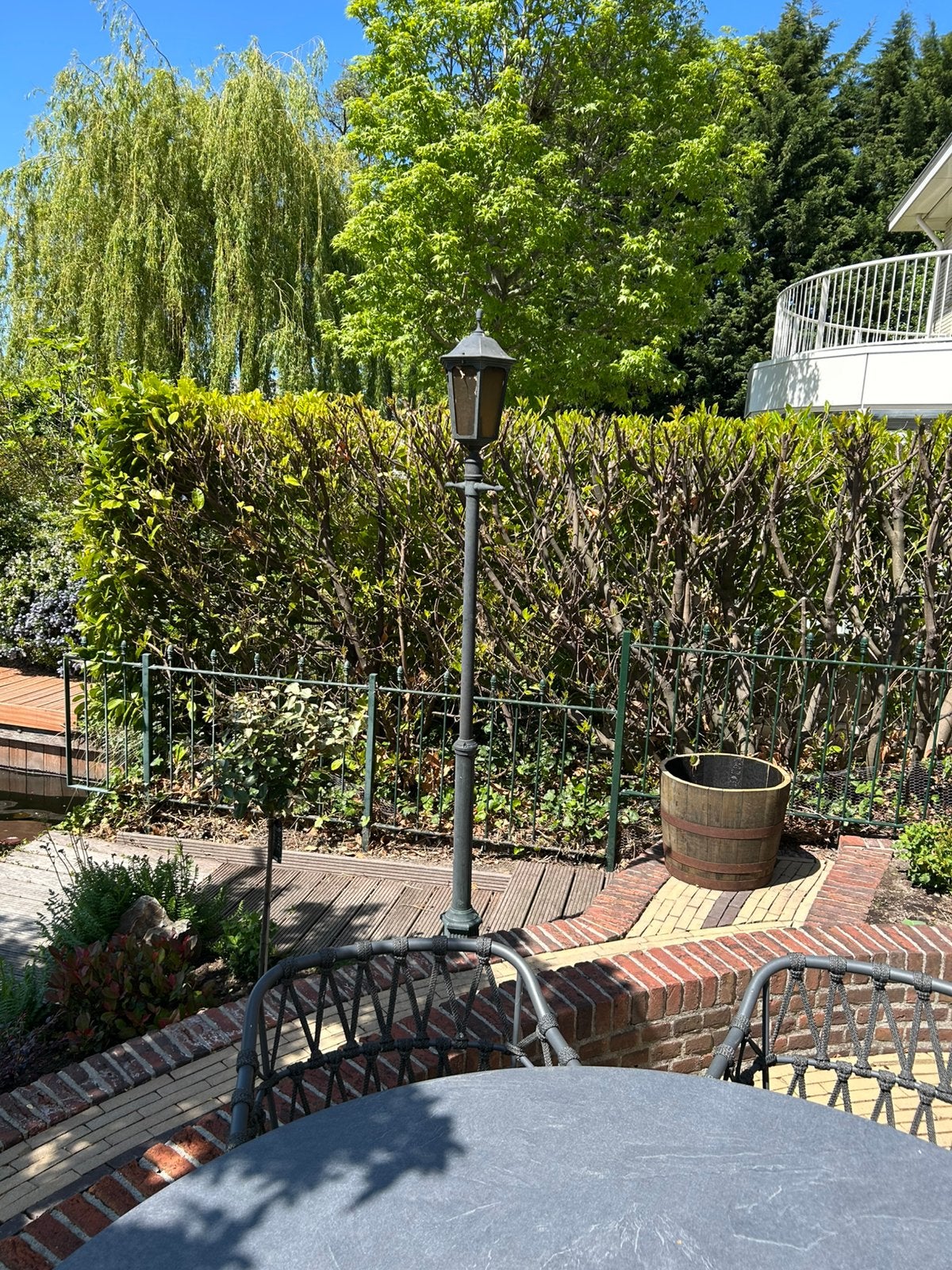 Lantaarns, Ophalen, Gebruikt, Staande lamp, Aluminium