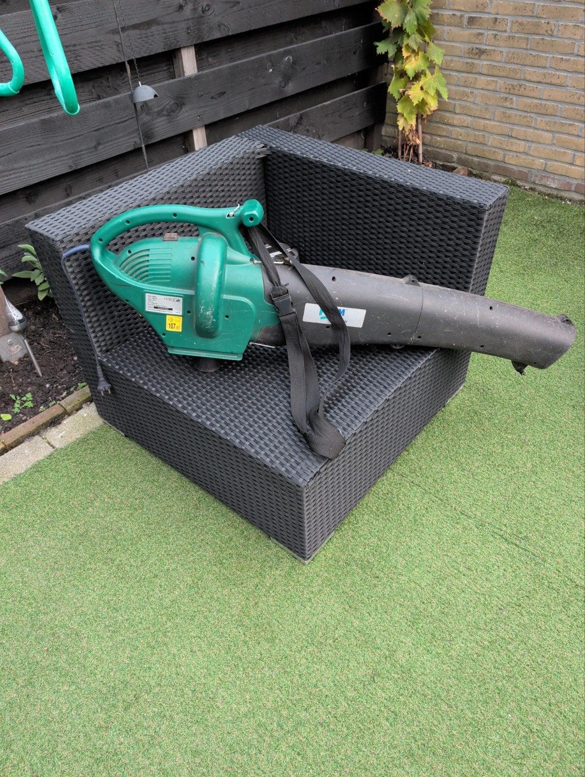 Professionele zware bladblazer, Tuin en Terras, Ophalen, Elektrisch