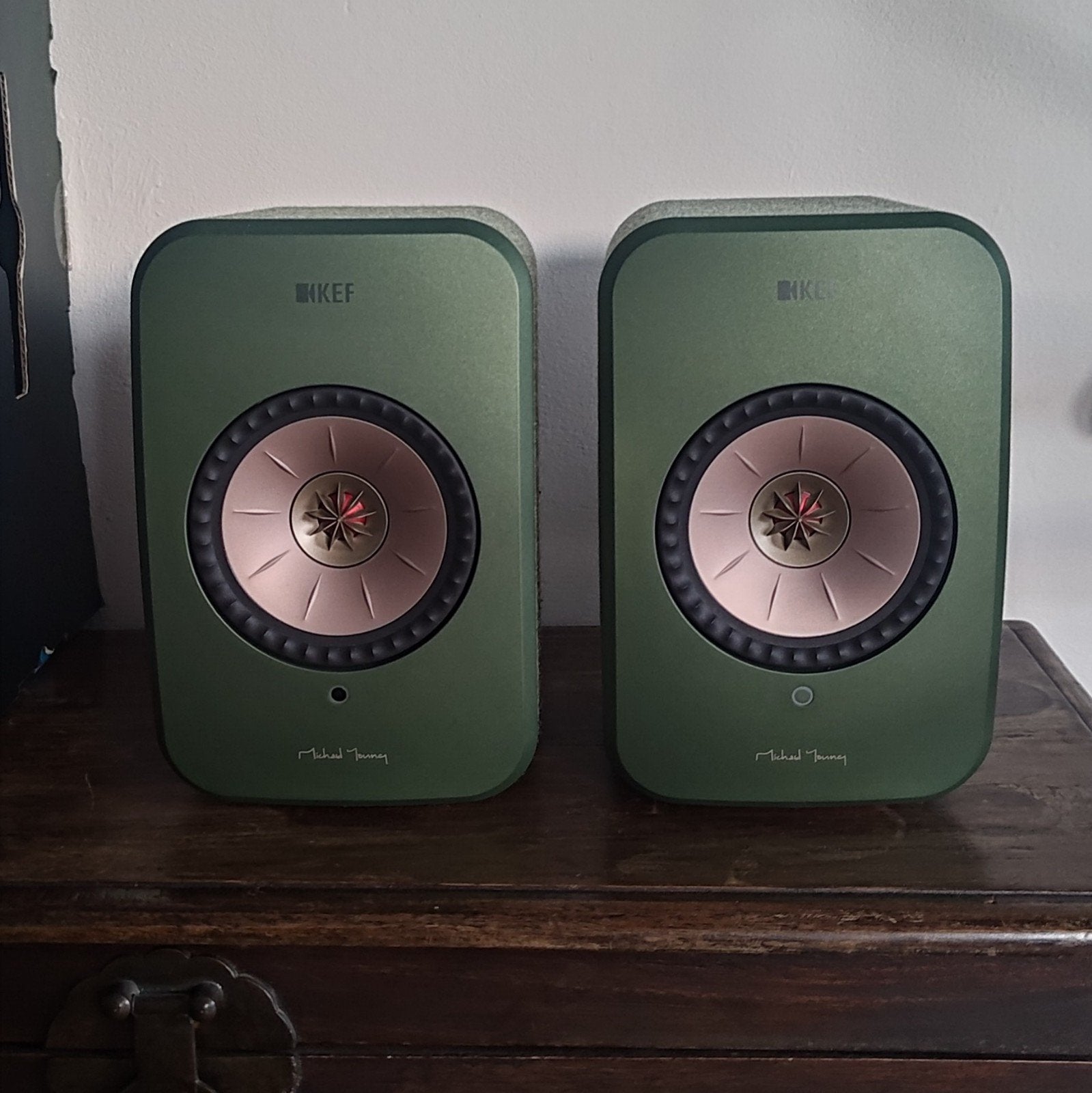 Kef LSX speakers, Ophalen of Verzenden, 120 watt of meer, Overige merken