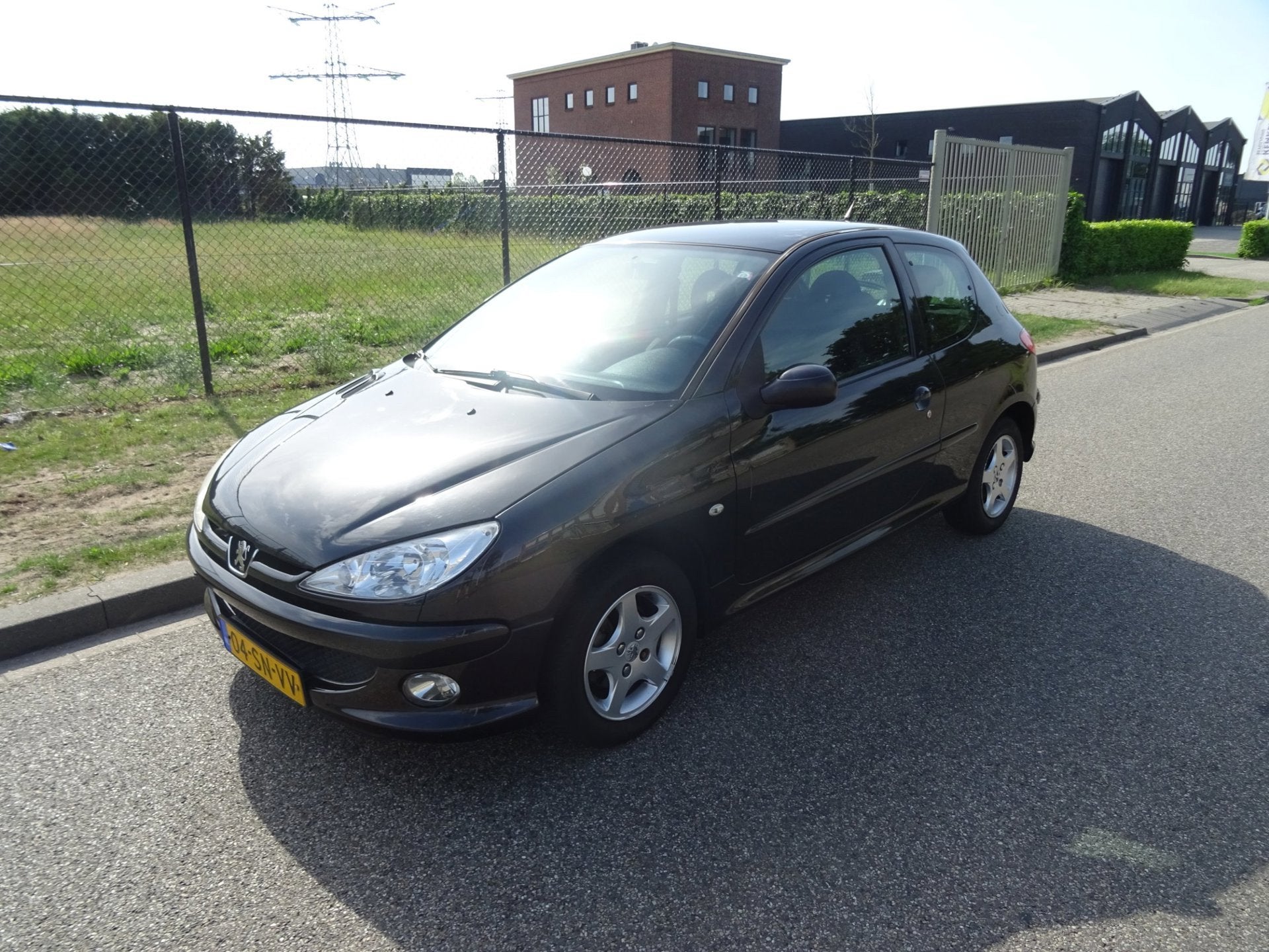 Peugeot 206 1.4 Air-line 3, Auto's, Voorwielaandrijving, 31 €/maand, 4 cilinders, Zwart