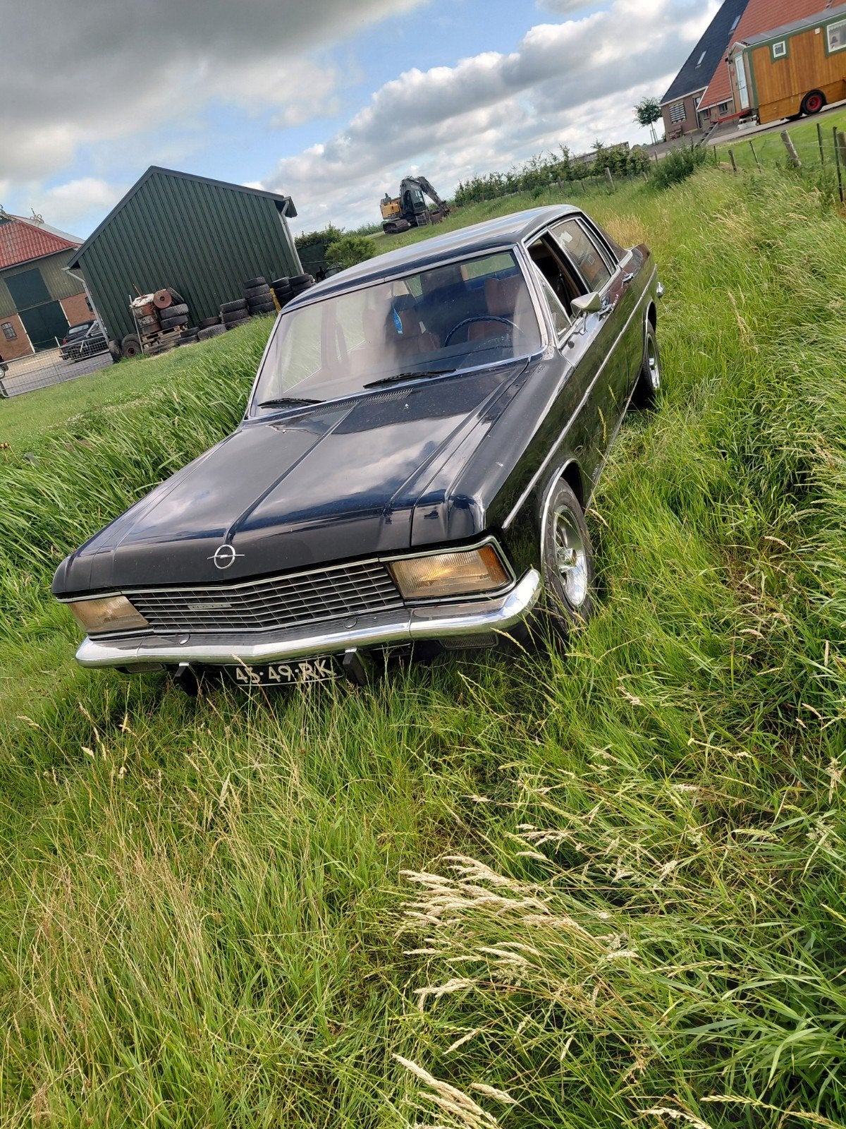 Opel Admiral 2.8 1971 Zwart, Zwart, Origineel Nederlands, Particulier, Sedan