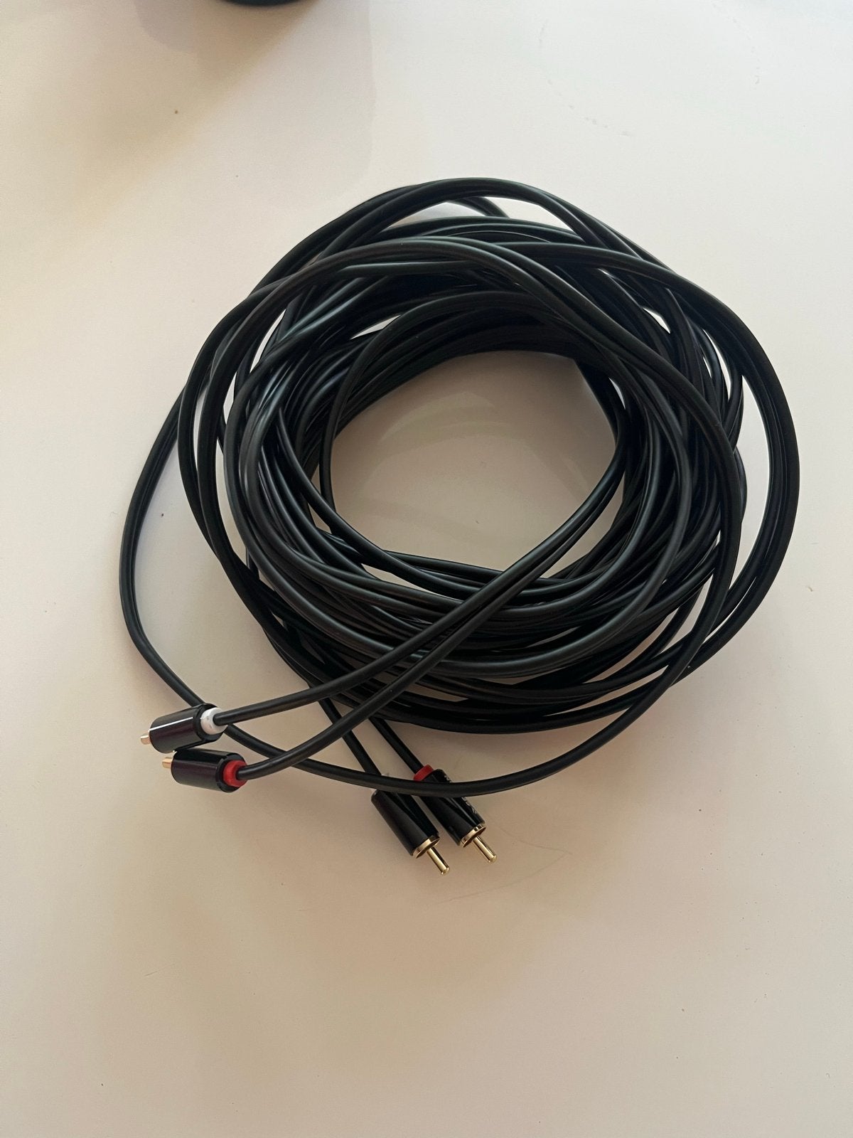 10 meter RCA kabel - Audio Interlink Kabel, Ophalen, Nieuw, 10 meter of meer, Interlink-kabel