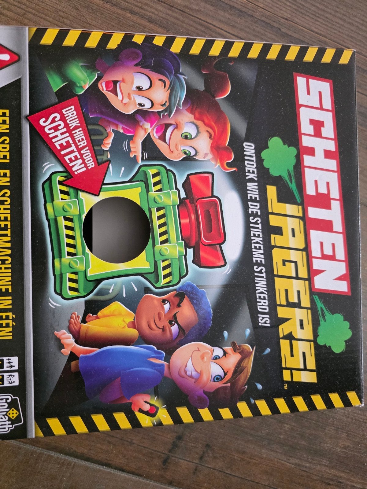 Schetenjagers, Drie of vier spelers, Ophalen, Zo goed als nieuw, Goliath Games