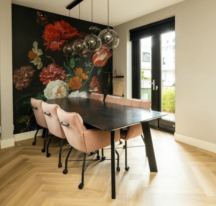 Studio Henk eettafel, Ophalen, 200 cm of meer, 50 tot 100 cm, Zo goed als nieuw