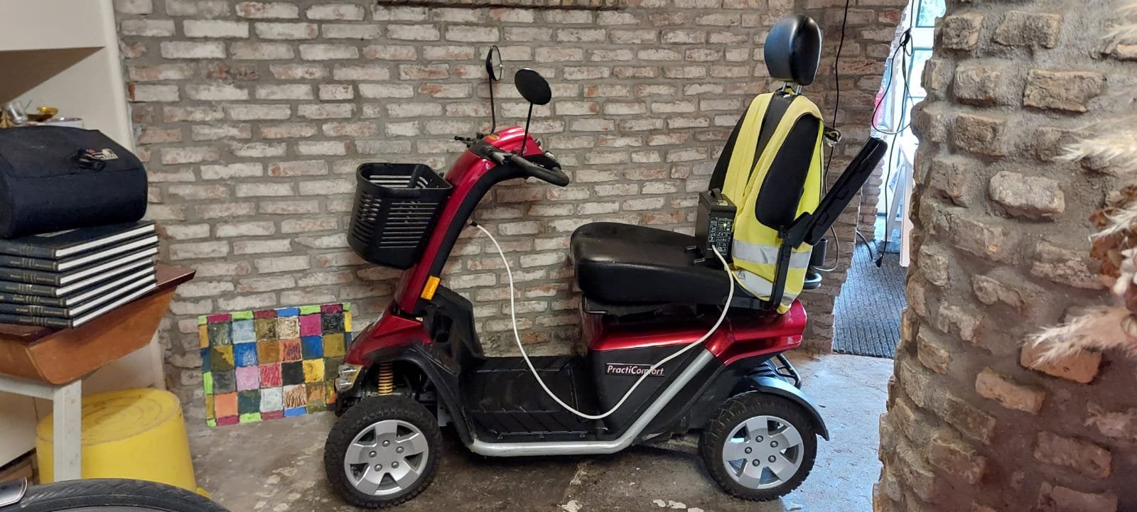 Scootmobiel Hurricane 25 (PractiComfort) Incl recente accu's, Ophalen, 36 t/m 45 km, 11 t/m 15 km/u, Gebruikt