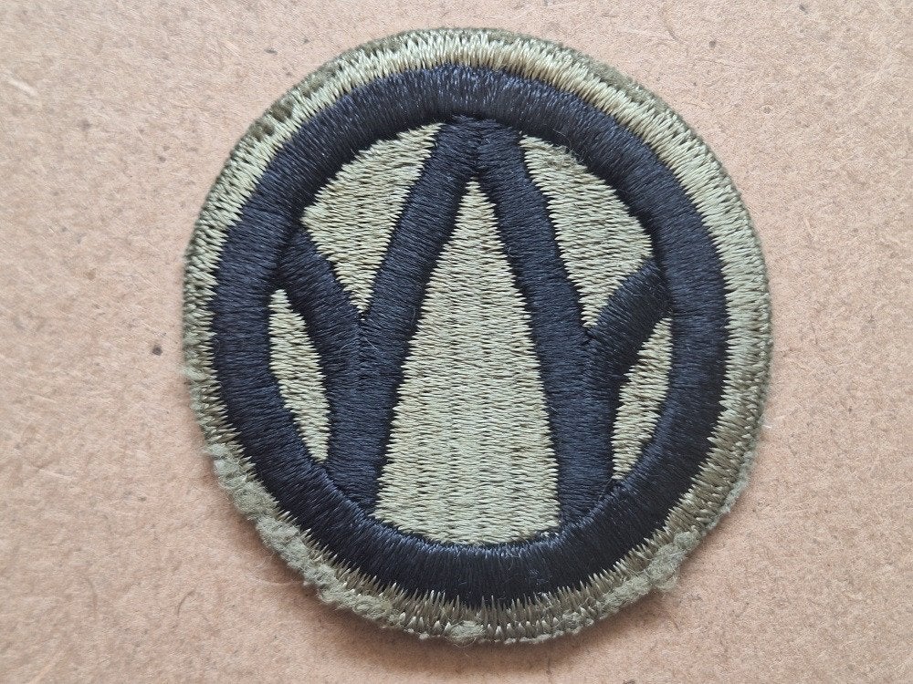 WWII US 89th Infantry Division patch, Verzenden, Amerika, Embleem of Badge