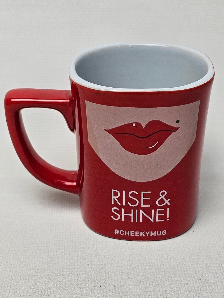 # Nescafe Mok Rise & Shine - Limited Edition!, Gebruikt, Overige stijlen, Aardewerk, Mok
