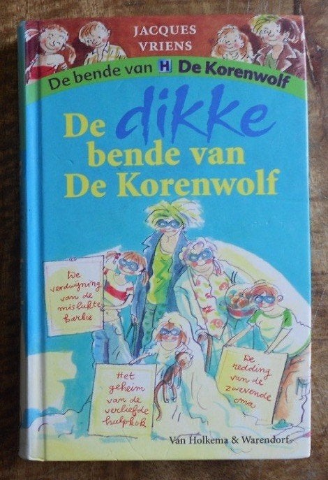 Omnibus = de Dikke bende van de Korenwolf - Jacques Vriens, Ophalen of Verzenden, Zo goed als nieuw, Fictie algemeen